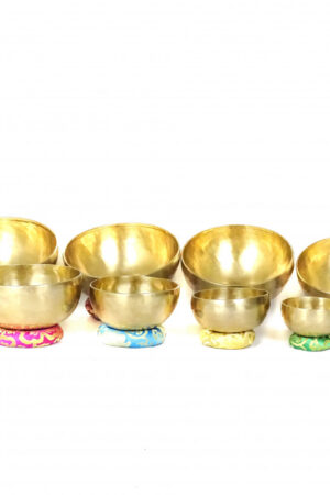 7 Metal Singing Bowls